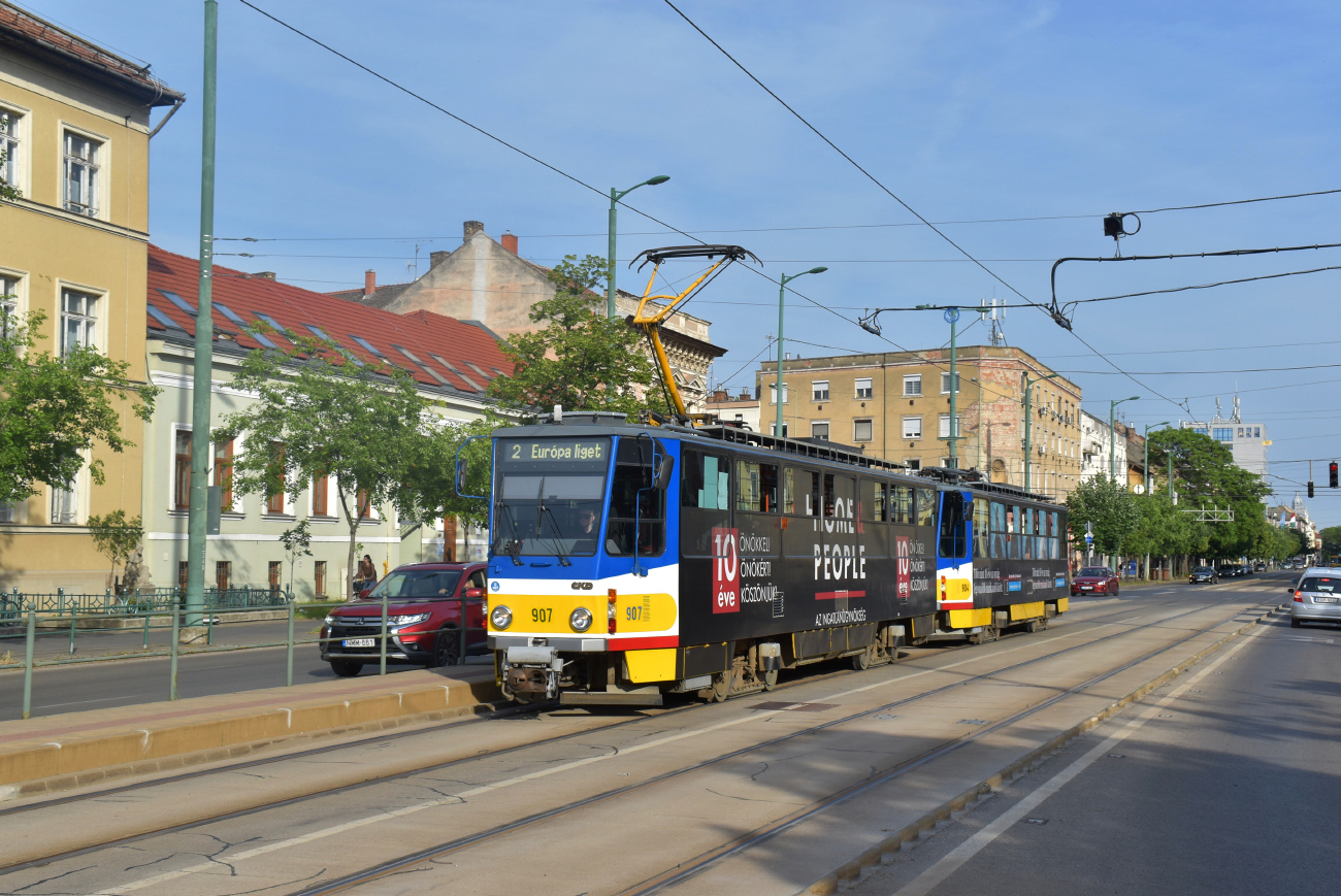 Сегед, Tatra T6A2 № 907