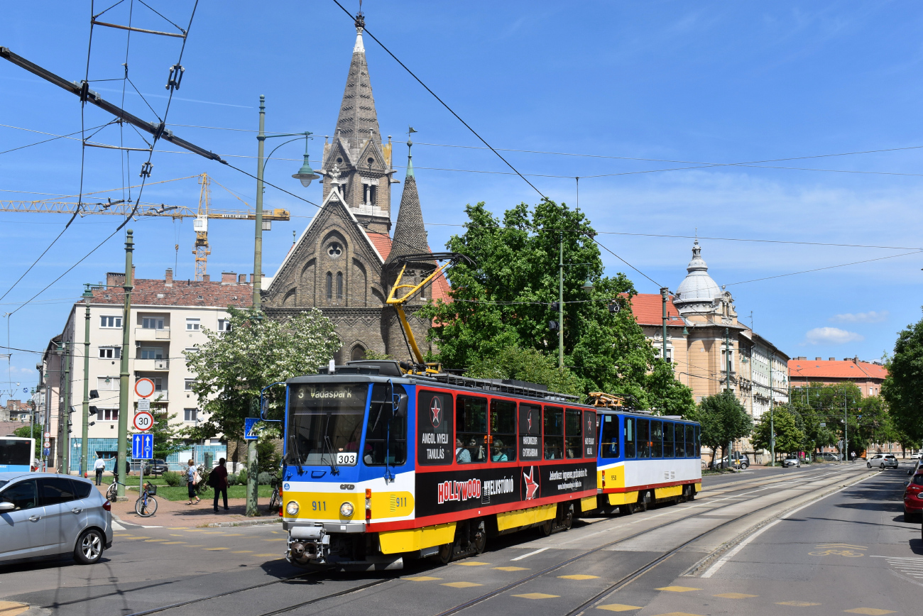 Сегед, Tatra T6A2 № 911
