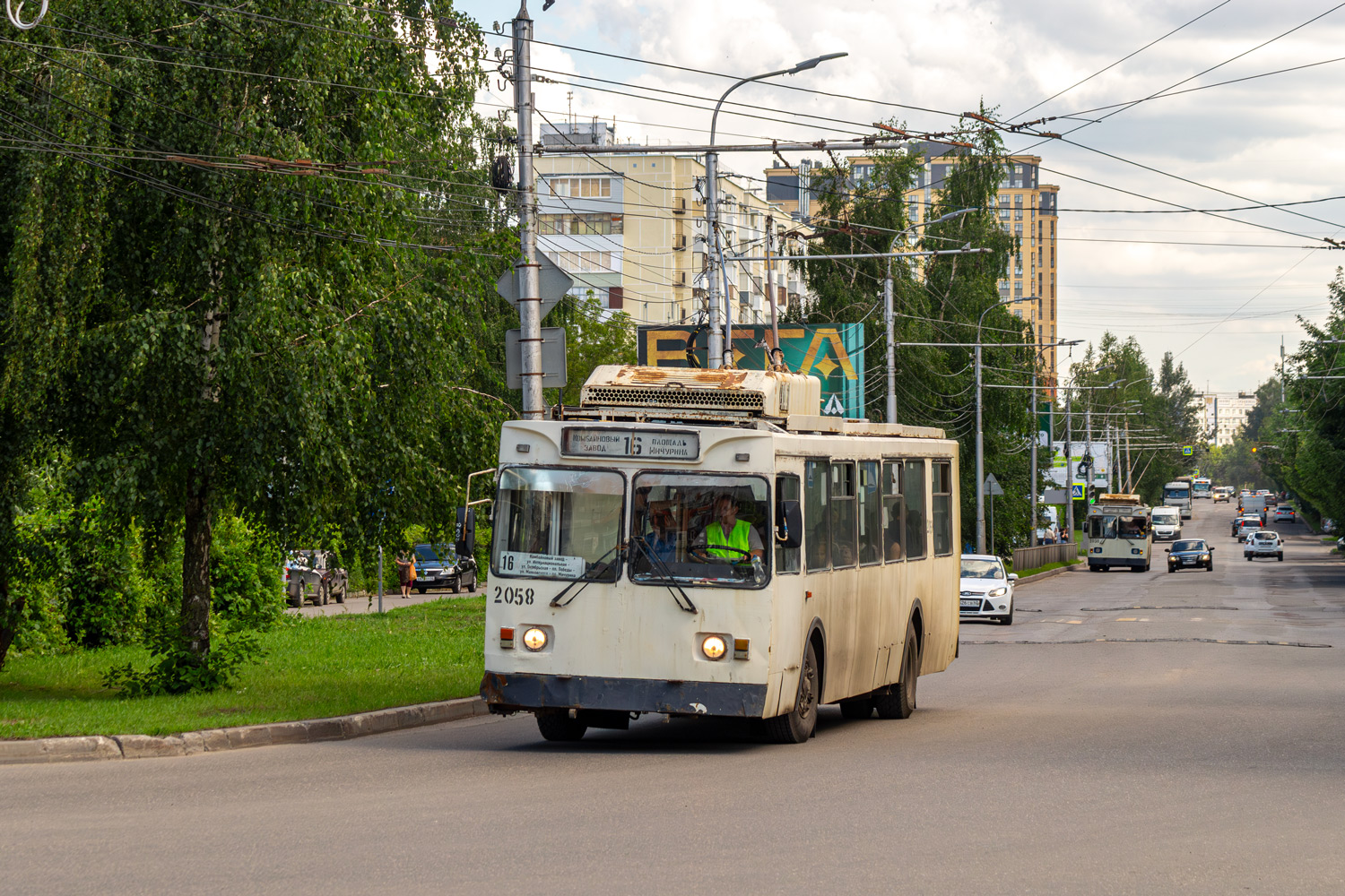 Рязань, ЗиУ-682ГМ1 (с широкой передней дверью) № 2058