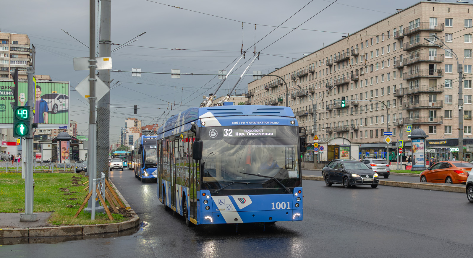 Санкт-Петербург, Тролза-5265.08 «Мегаполис» № 1001