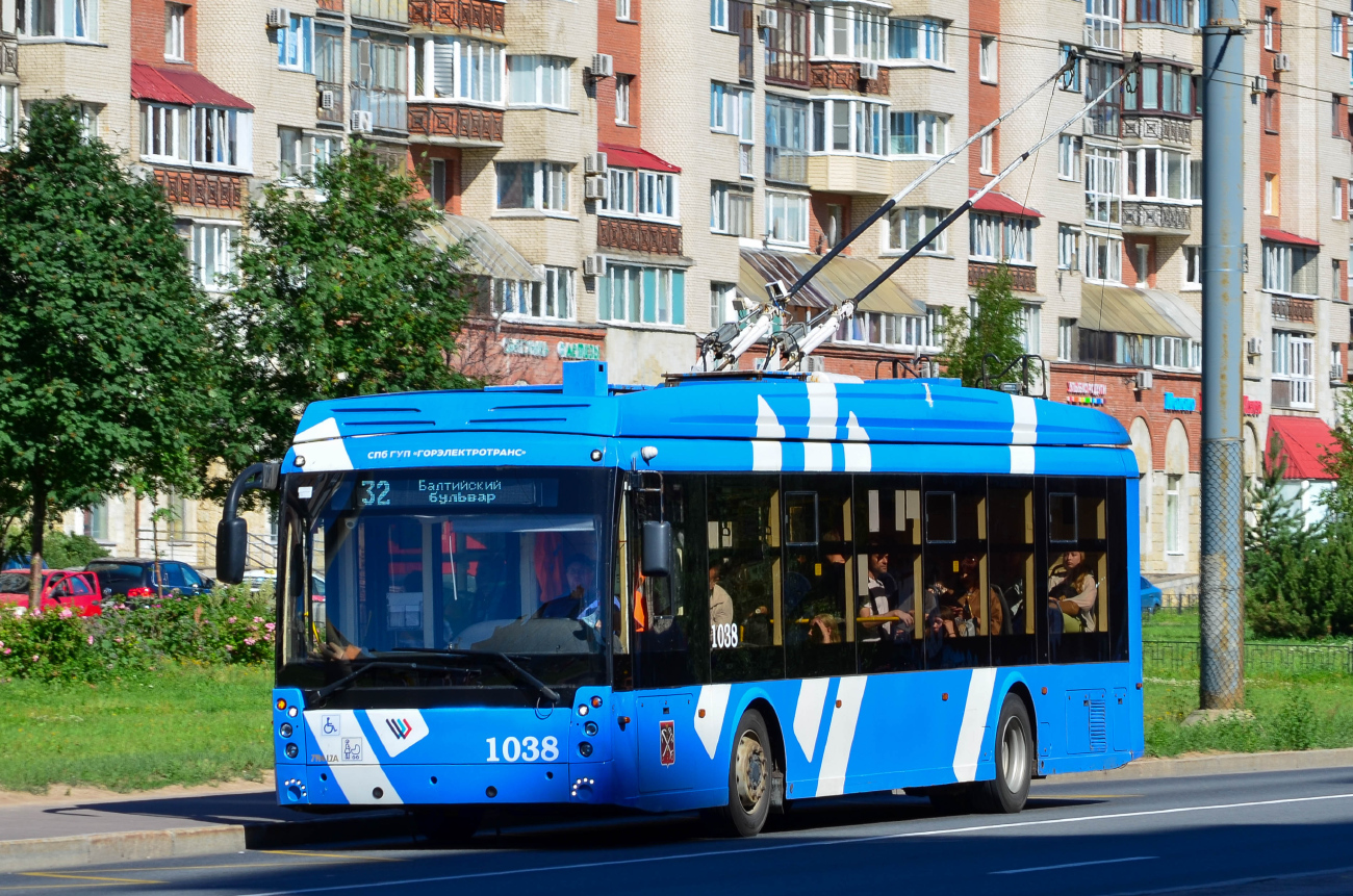 Санкт-Петербург, Тролза-5265.08 «Мегаполис» № 1038