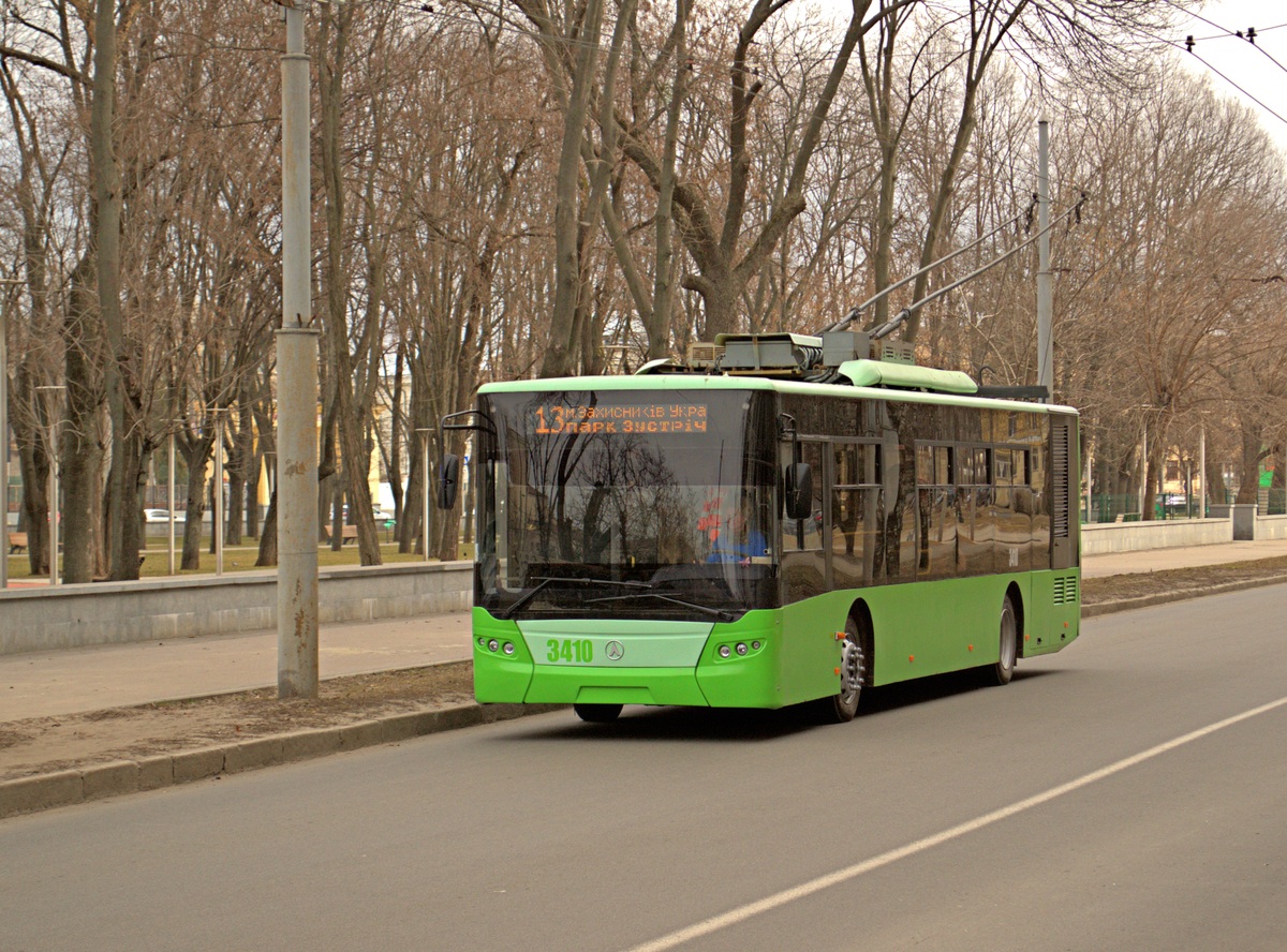 Харьков, ЛАЗ E183A1 № 3410