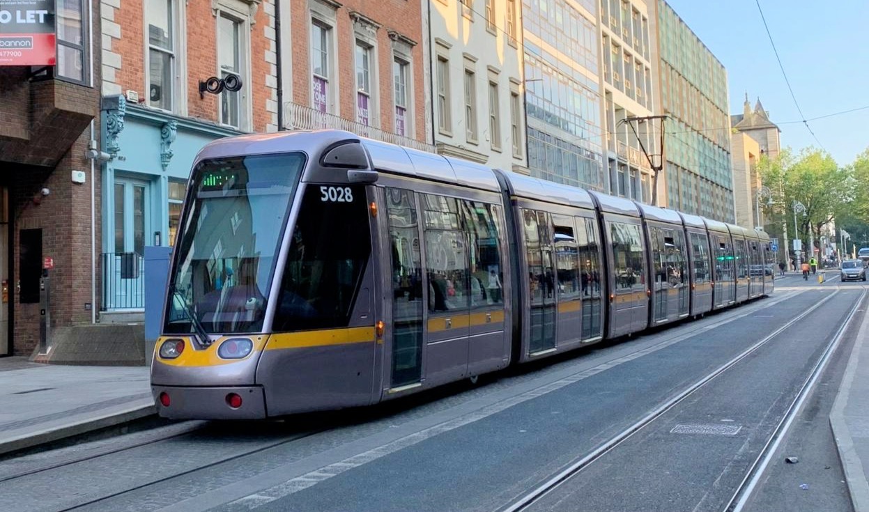 Дублин, Alstom Citadis 502 № 5028