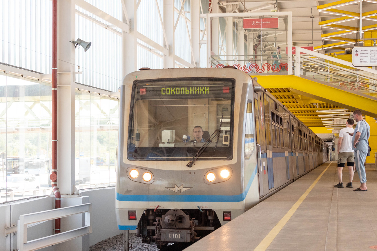 Москва, 81-740.1 «Русич» № 0101