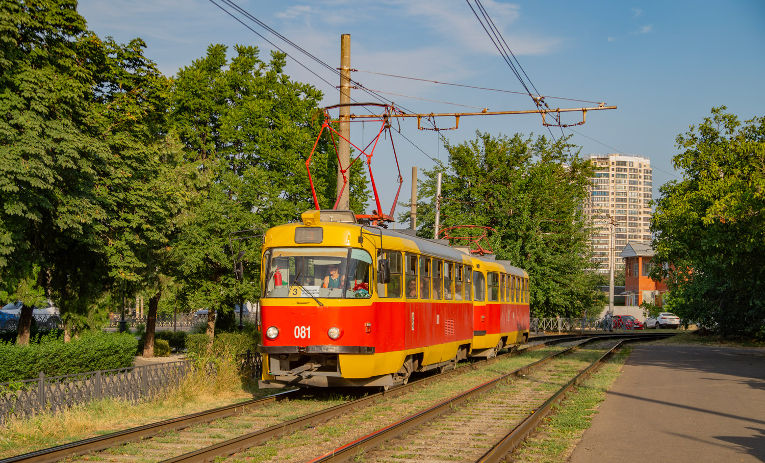 Краснодар, Tatra T3SU № 081