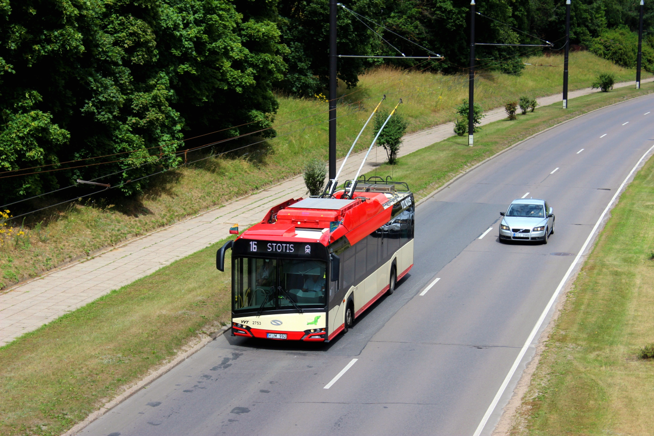 Вильнюс, Solaris Trollino IV 12 Škoda № 2753