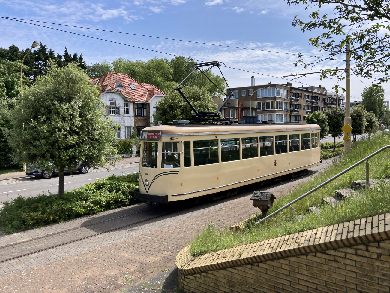 Береговой трамвай, SNCV SO моторный № 10041