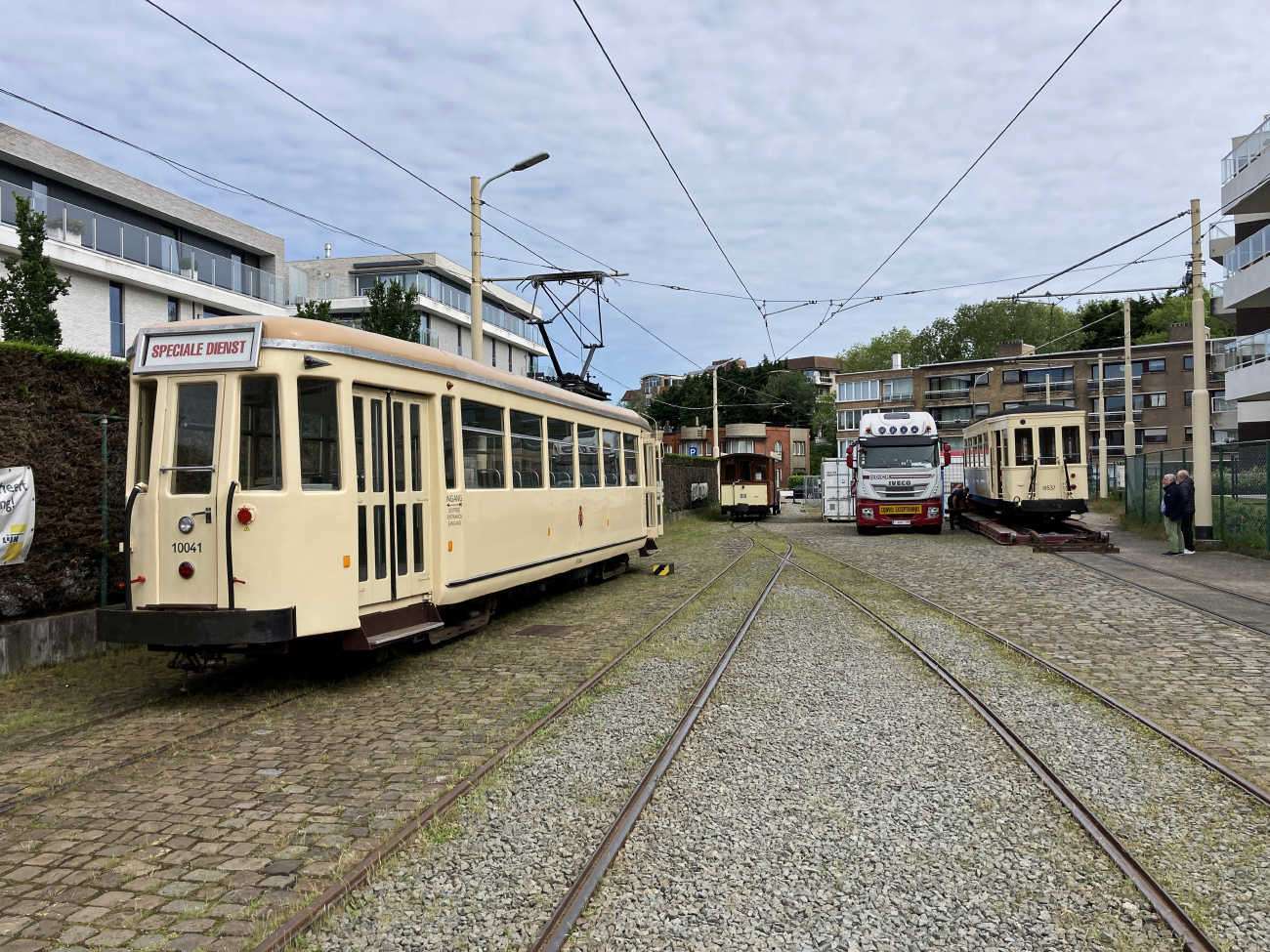 Береговой трамвай, SNCV SO моторный № 10041