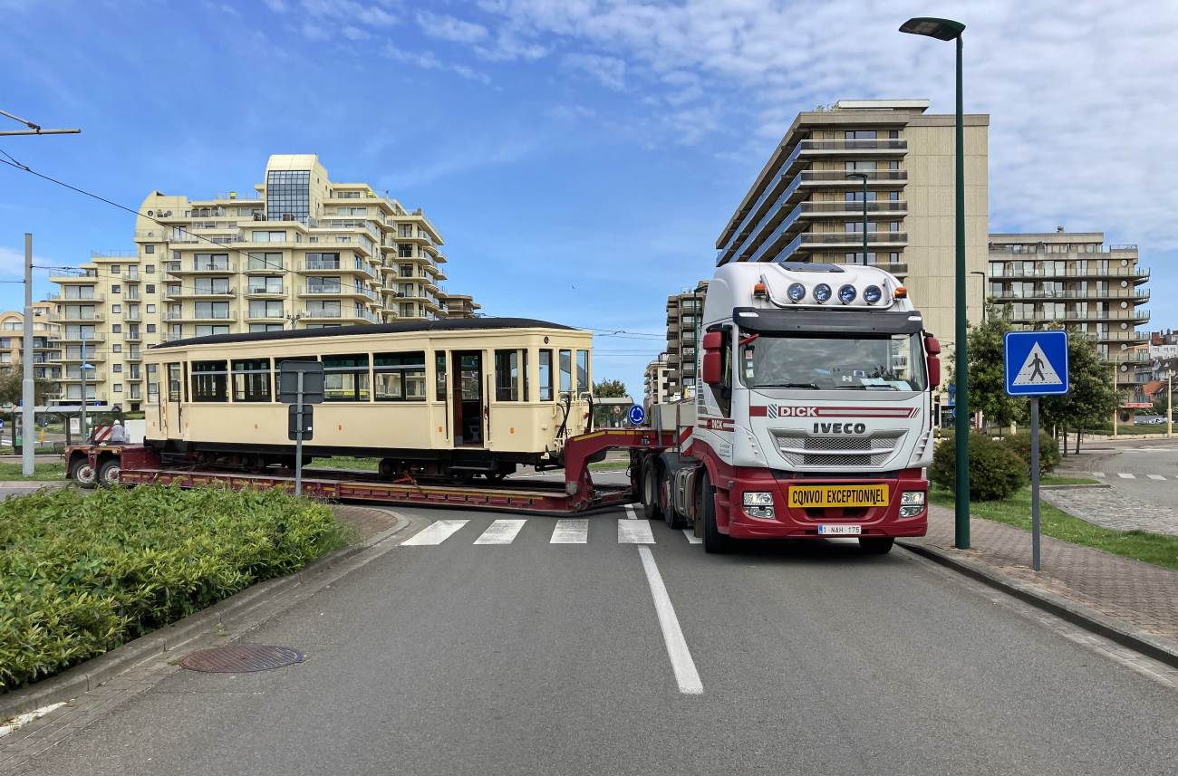 Береговой трамвай, SNCV Destelbergen прицепной № 19537