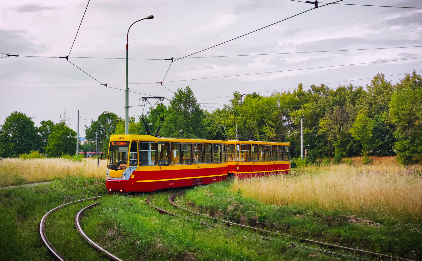 Лодзь, Konstal 805NaND № 1608