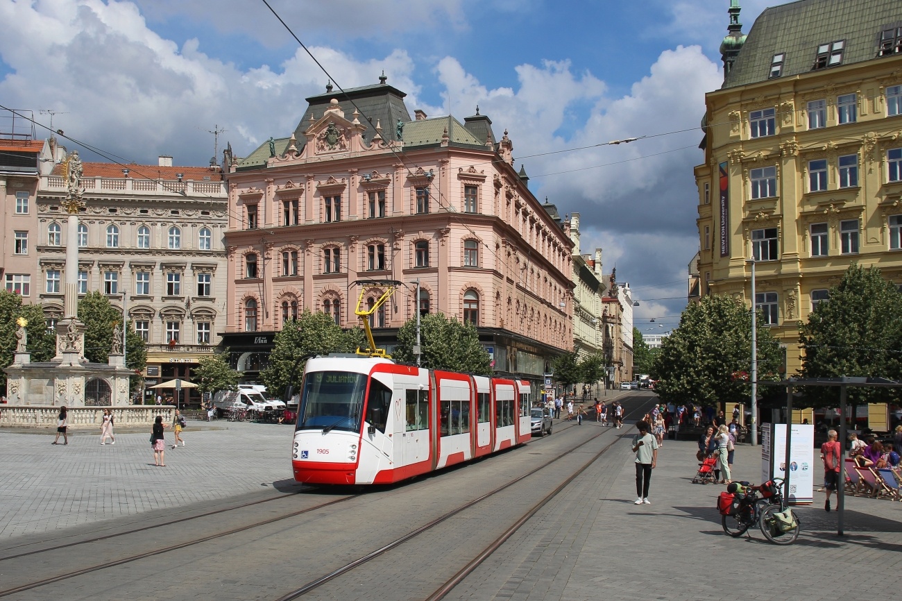 Брно, Škoda 13T Elektra № 1905