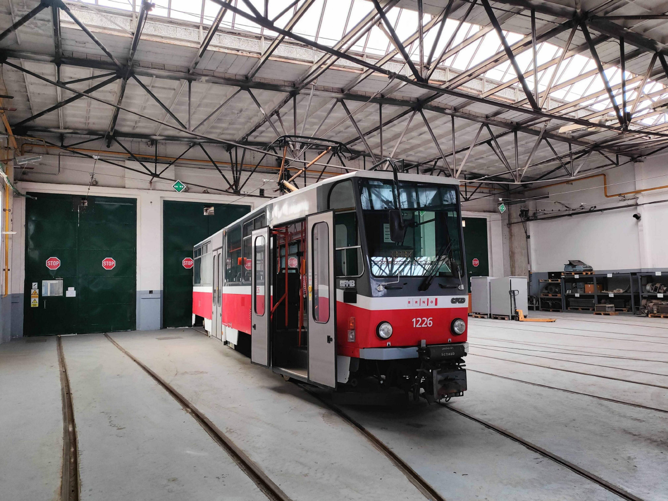 Брно, Tatra T6A5 № 1226