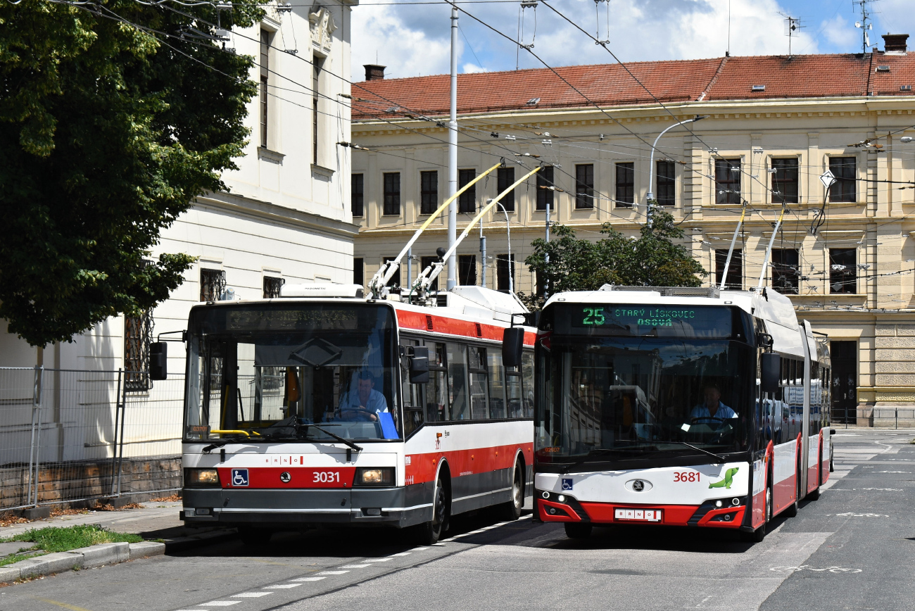 Брно, Škoda 27Tr Solaris IV № 3681