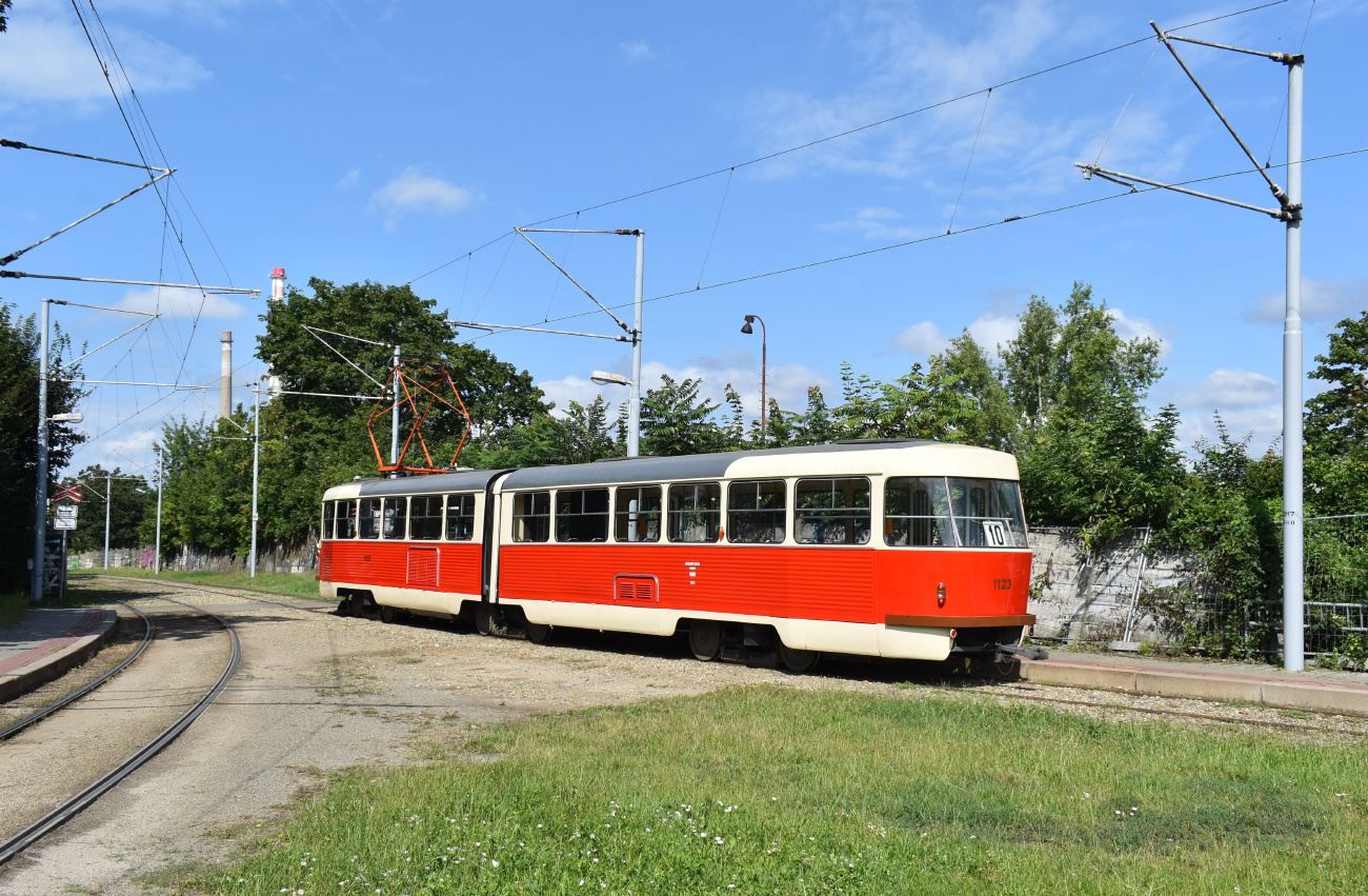 Брно, Tatra K2YU № 1123
