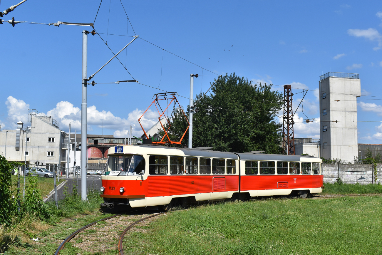 Брно, Tatra K2YU № 1123