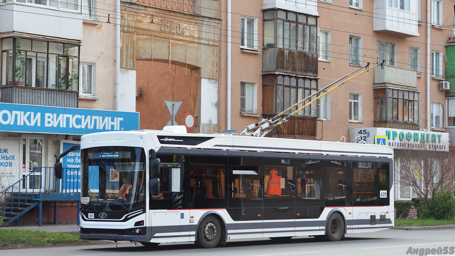 Омск, ПКТС-6281.00 «Адмирал» № 419