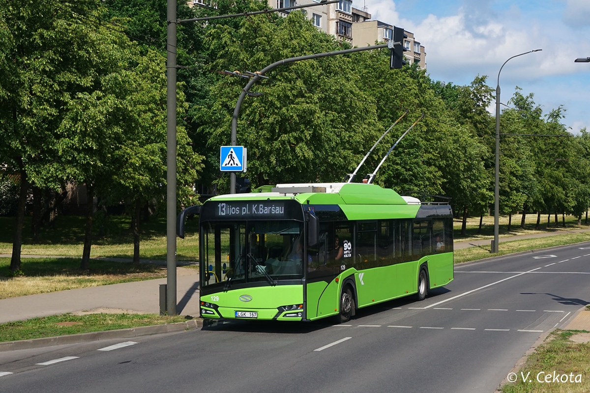 Каунас, Solaris Trollino IV 12 Medcom № 129