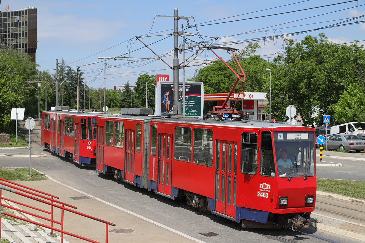 Белград, Tatra KT4M-YUB № 2403