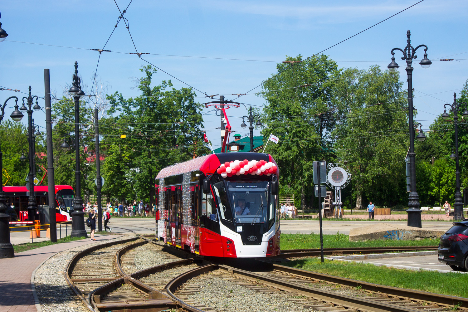 Пермь, 71-911ЕМ «Львёнок» № 6943; Пермь — Парад трамваев в честь дня города Перми