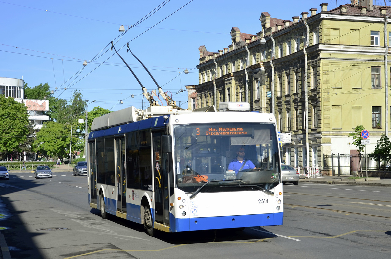 Санкт-Петербург, Тролза-5265.00 «Мегаполис» № 2514
