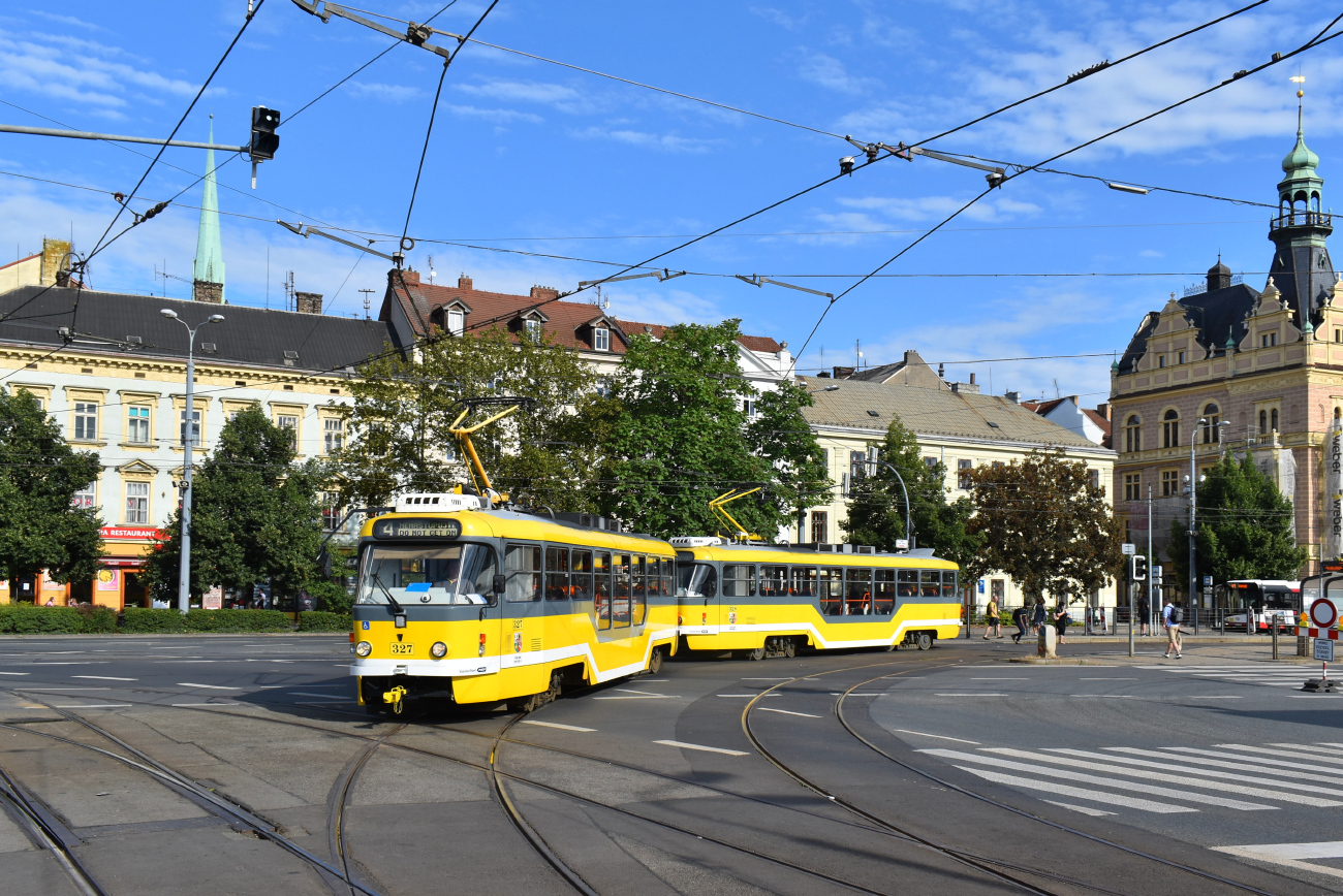 Пльзень, Tatra T3R.PLF № 327