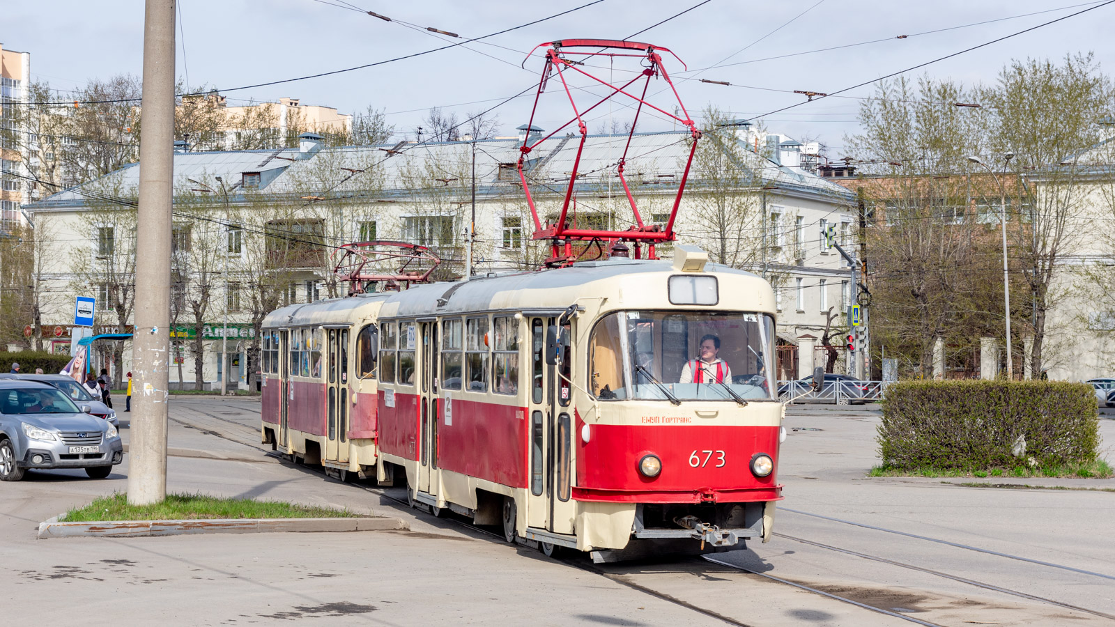 Екатеринбург, Tatra T3SU № 673
