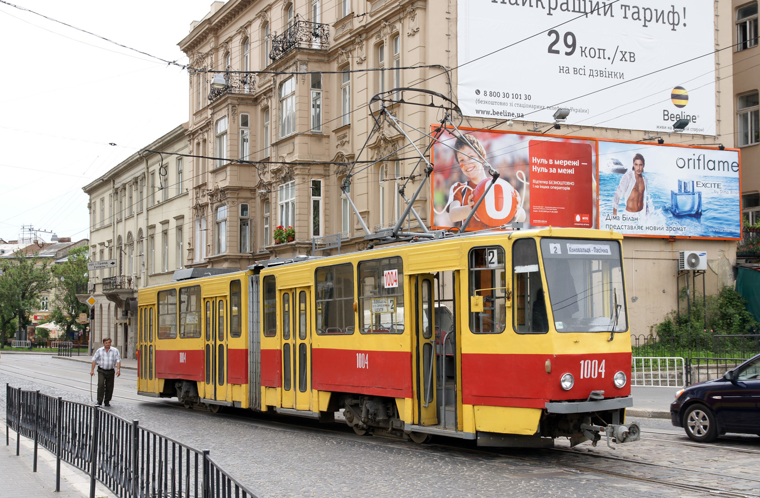 Львов, Tatra KT4SU № 1004