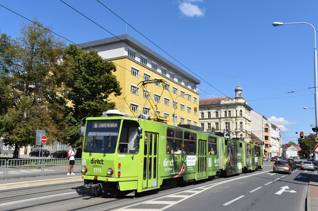 Брно, Tatra KT8D5R.N2 № 1711
