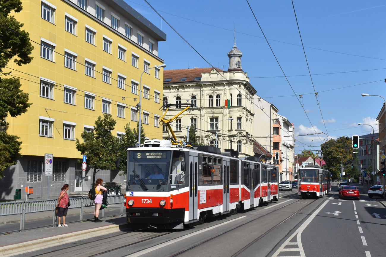 Брно, Tatra KT8D5N № 1734