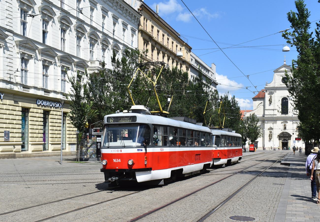 Брно, Tatra T3G № 1634
