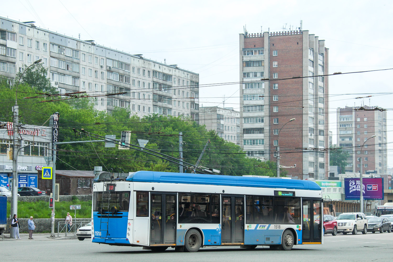 Новосибирск, УТТЗ-6241.01 «Горожанин» № 1518