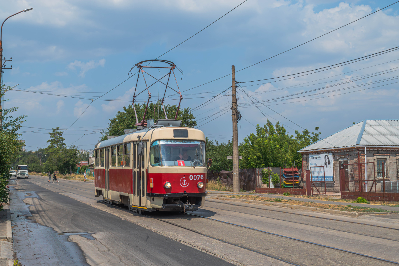 Мариуполь, Tatra T3SUCS № 0076 (704)