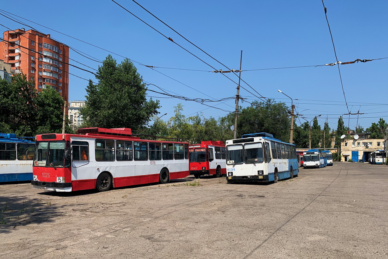 Донецк, ЮМЗ Т2 № 1026; Донецк, ЮМЗ Т2 № 1034