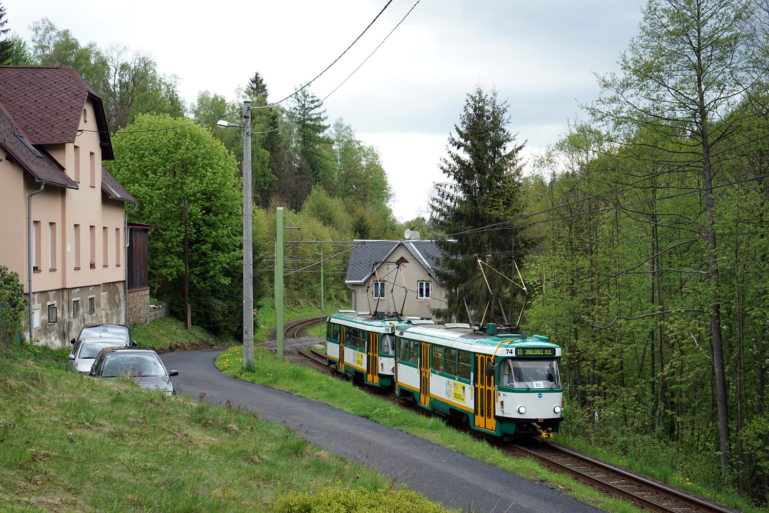 Либерец ― Яблонец-над-Нисой, Tatra T3SUCS № 74