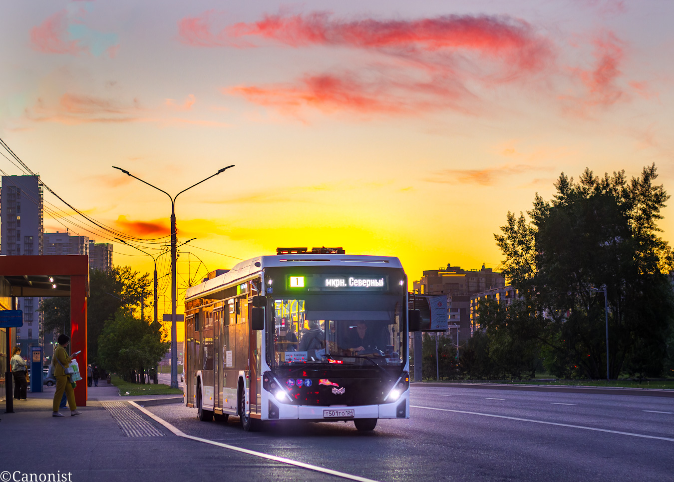 Красноярск, БКМ E321 «Ольгерд» № Т 501 ТО 124; Красноярск — Конкурсные фотографии