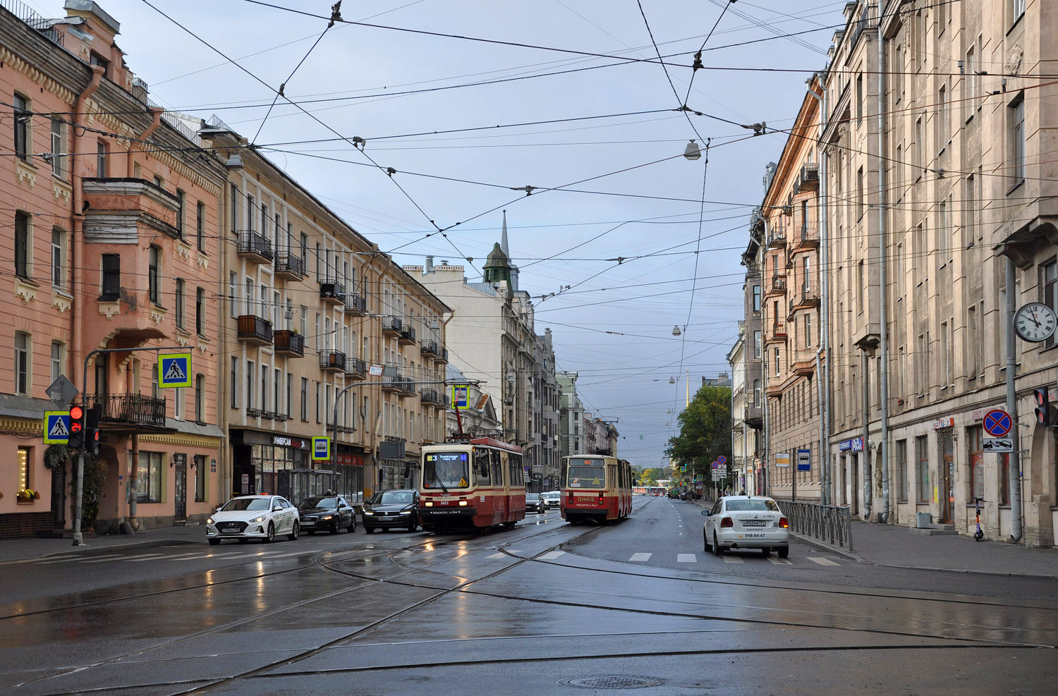 Saint-Petersburg, TS-77 č. 3623; Saint-Petersburg, LVS-86K č. 3003