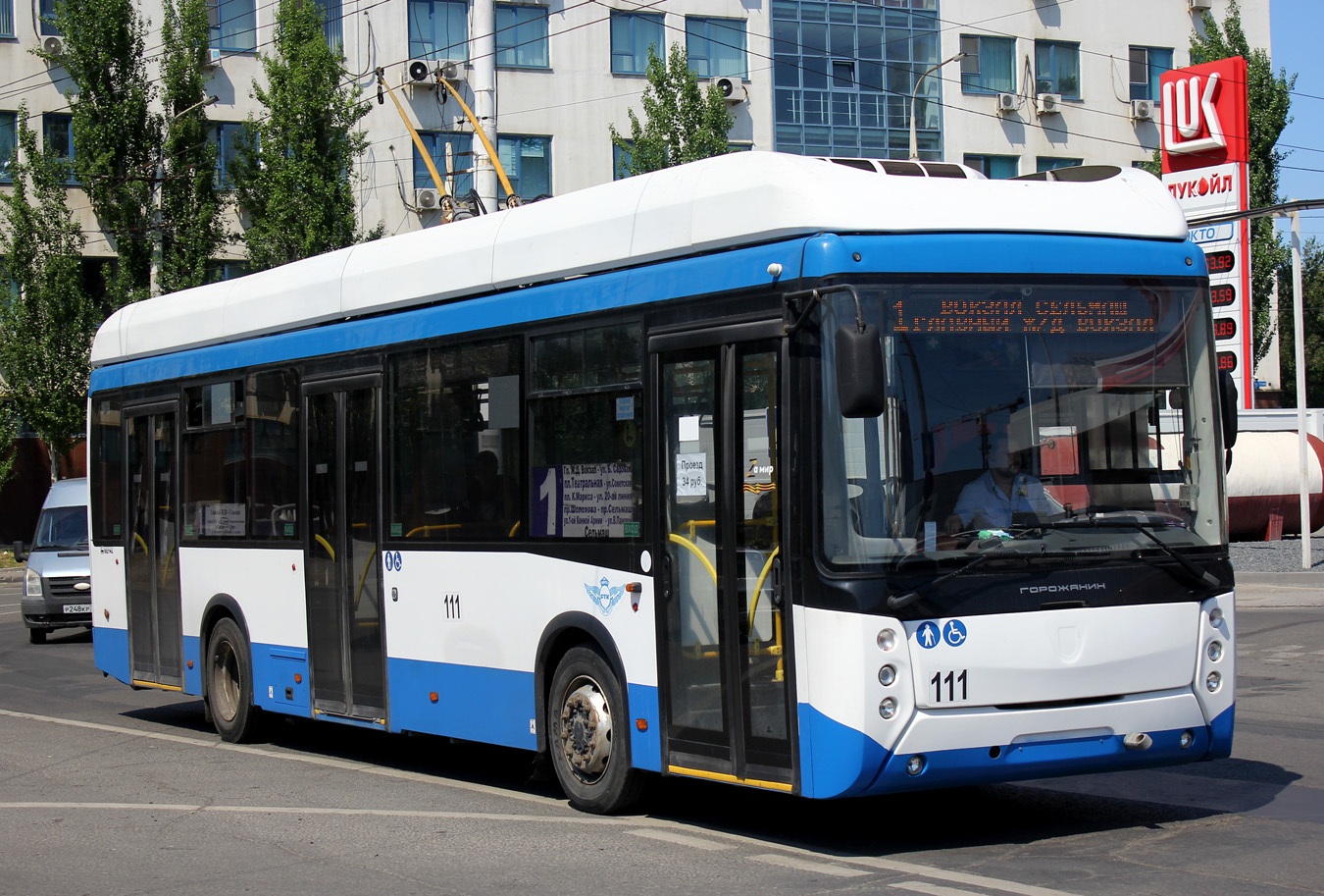 Ростов-на-Дону, УТТЗ-6241-10-02 «Горожанин» № 111