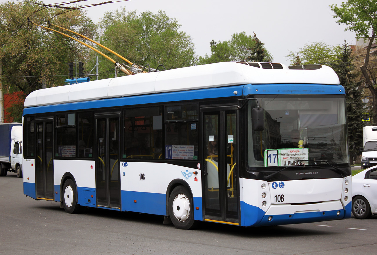 Ростов-на-Дону, УТТЗ-6241-10-02 «Горожанин» № 108