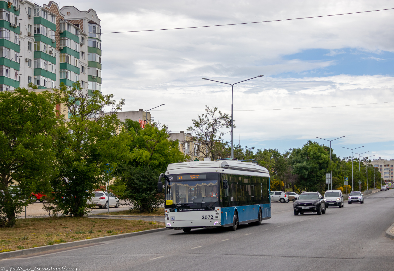 Севастополь, Тролза-5265.03 «Мегаполис» № 2072 Севастополь, Тролза-5265.03 «Мегаполис» № 2072