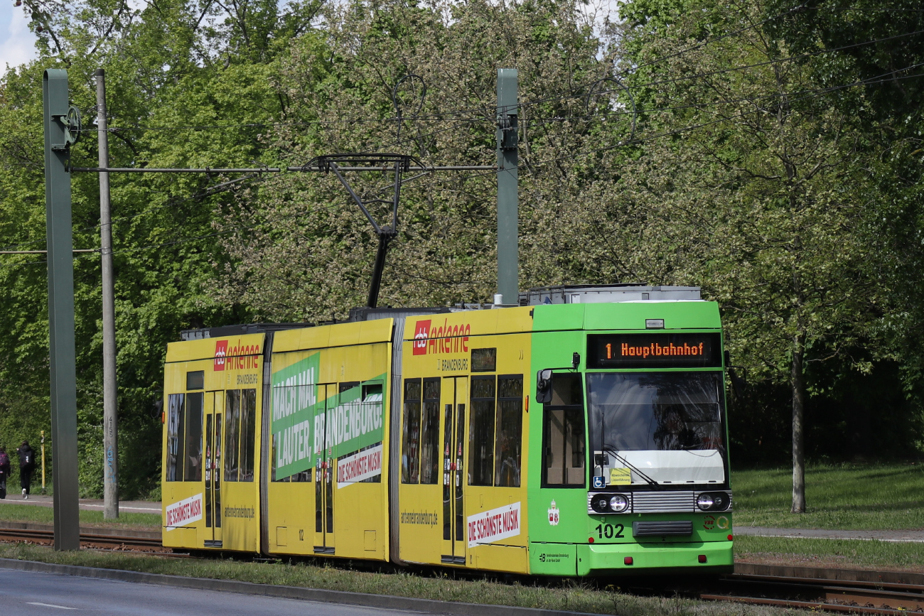 Бранденбург-на-Хафеле, Duewag MGT6D № 102