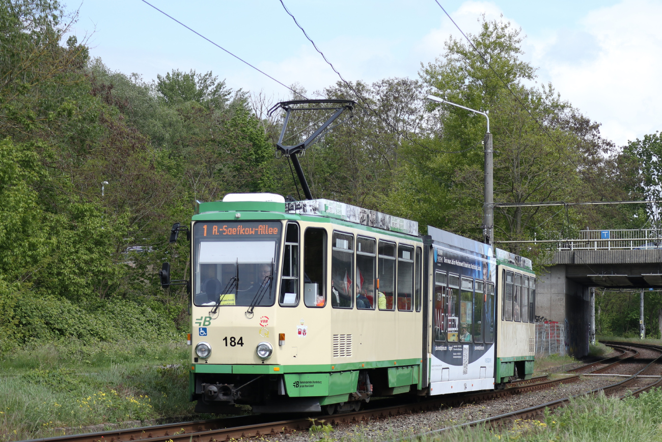 Бранденбург-на-Хафеле, Tatra KTNF6-B № 184
