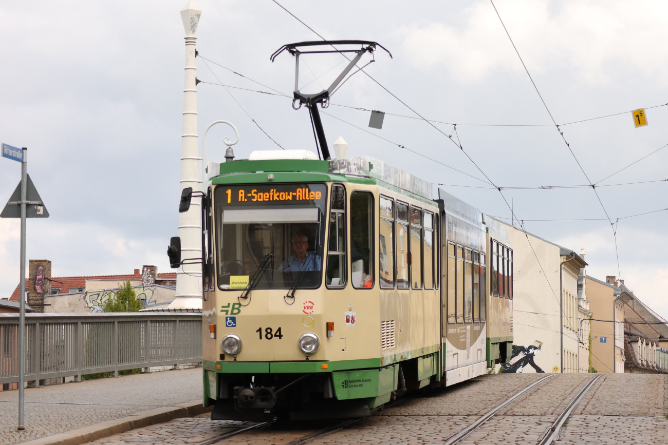 Бранденбург-на-Хафеле, Tatra KTNF6-B № 184