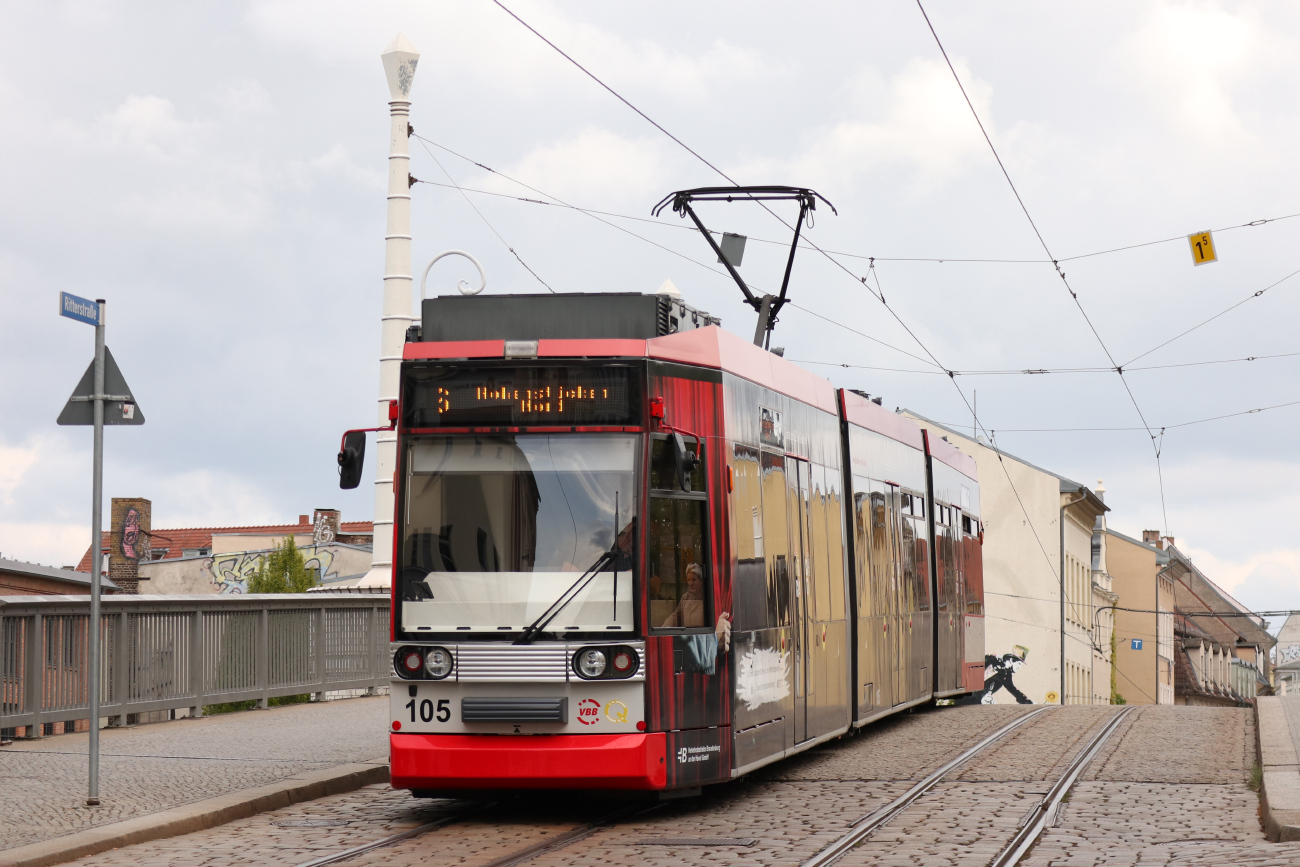 Бранденбург-на-Хафеле, Duewag MGT6D № 105