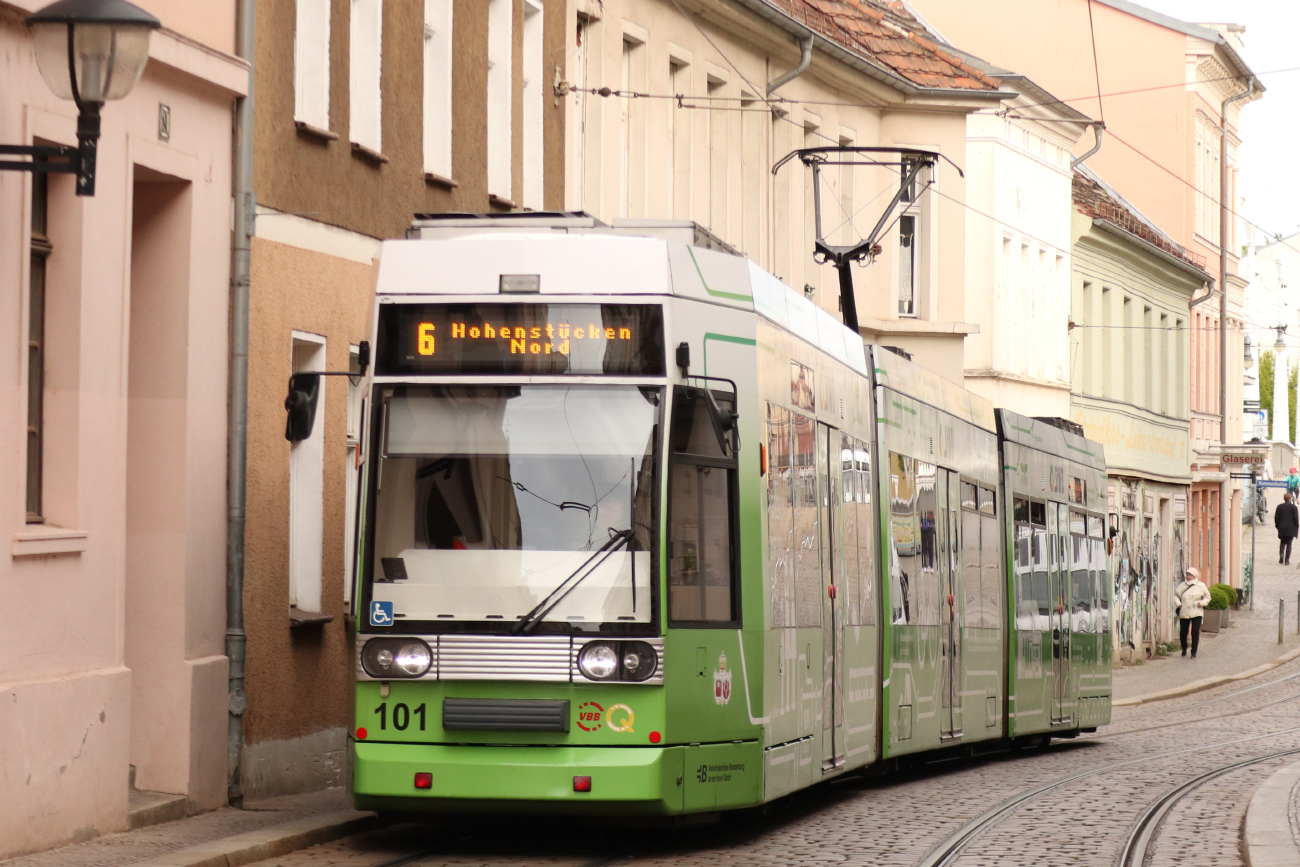 Brandenburg an der Havel, Duewag MGT6D # 101