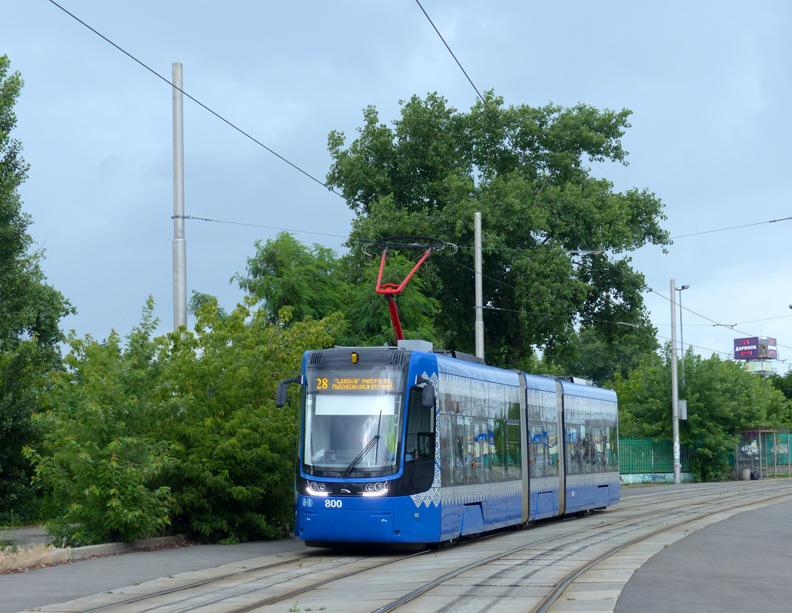Киев, PESA 71-414К-2 (Fokstrot) № 800 Киев, PESA 71-414К-2 (Fokstrot) № 800