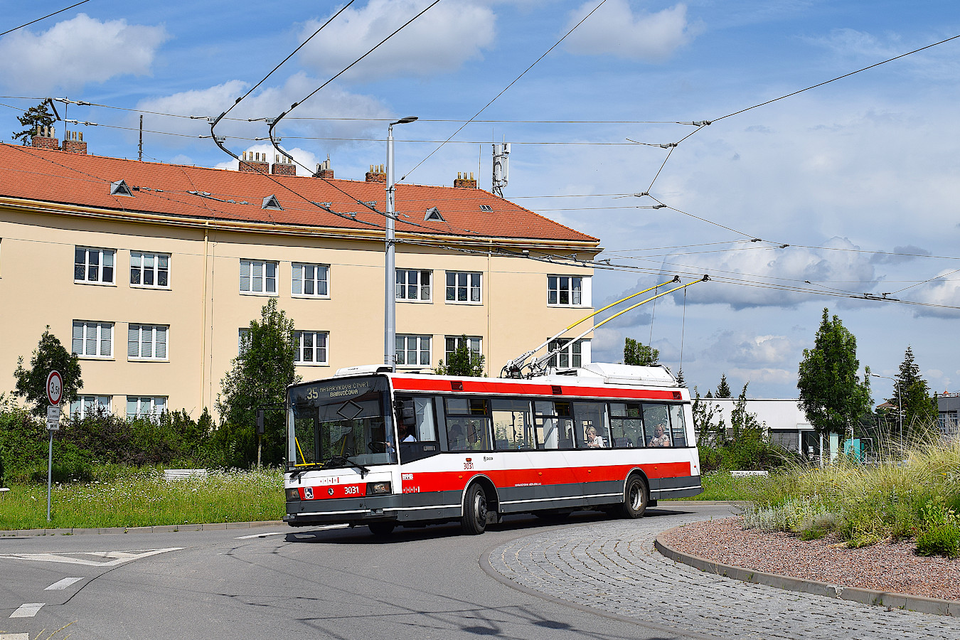 Брно, Škoda 21Tr № 3031