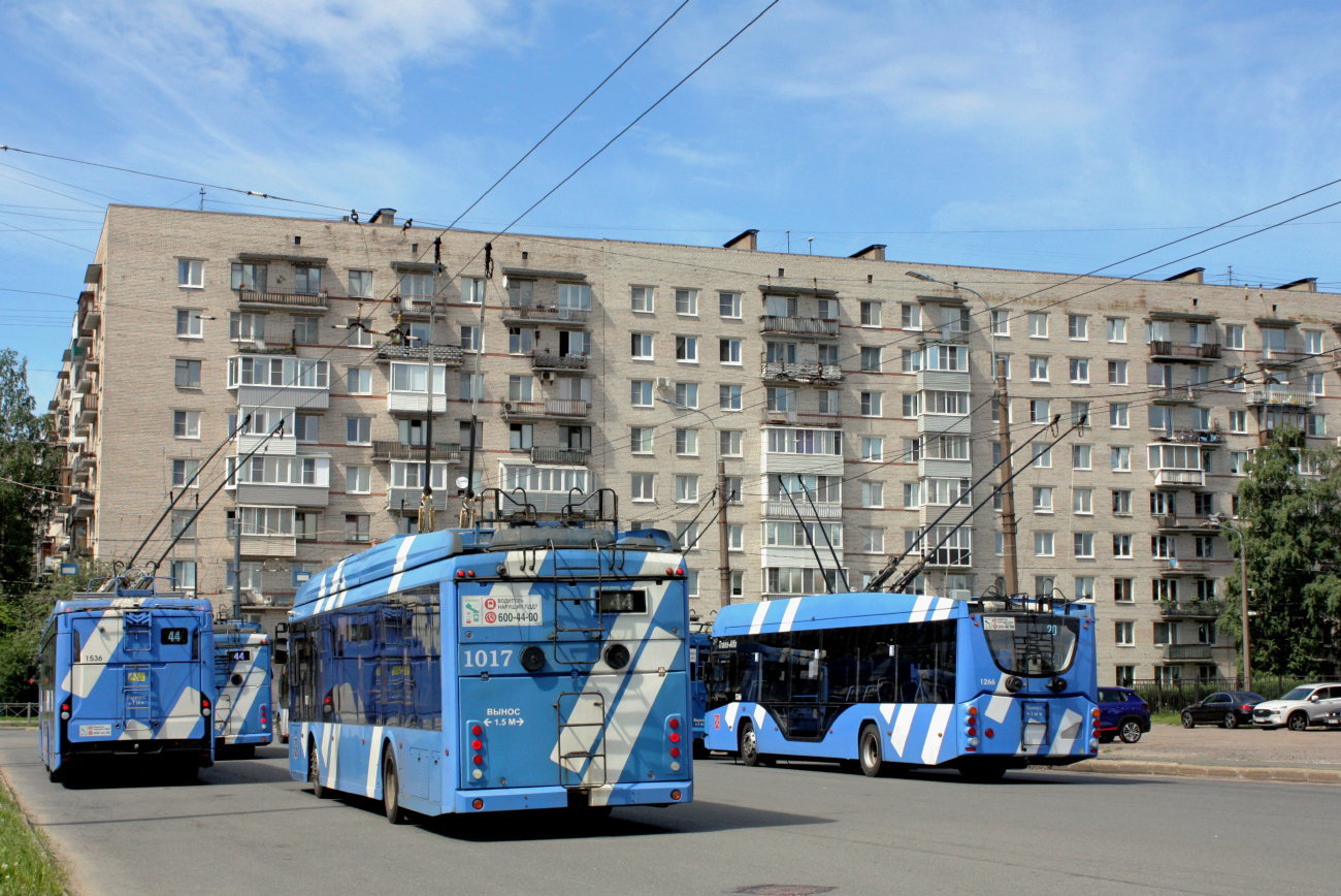 Санкт-Петербург, Тролза-5265.08 «Мегаполис» № 1017