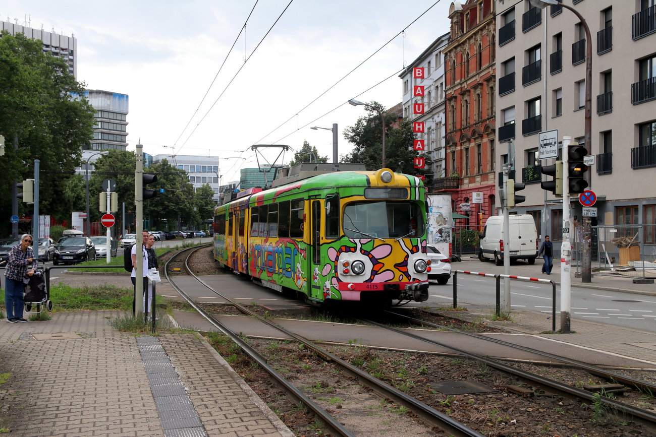Rhein-Neckar, Duewag GT8K № 4115