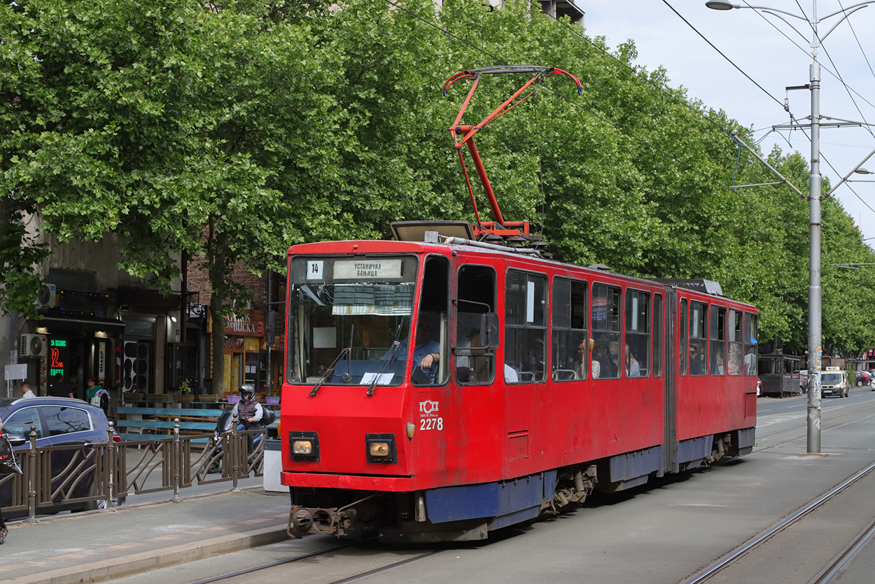 Белград, Tatra KT4YU № 2278