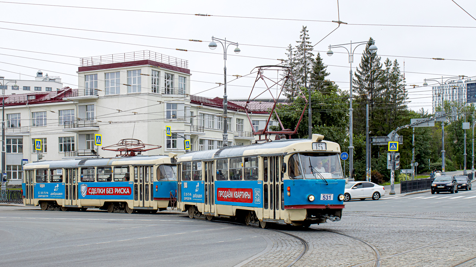 Екатеринбург, Tatra T3SU № 531
